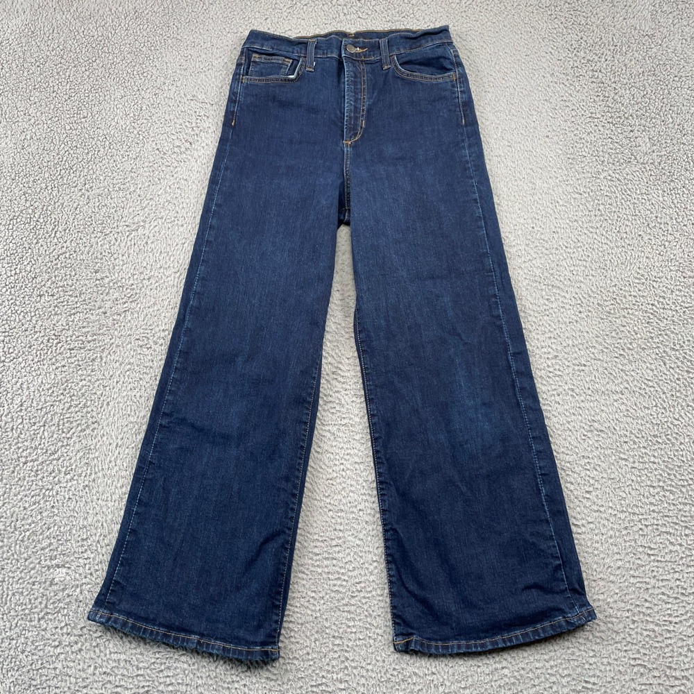 Joe's Jeans Jeans Womens 29 Blue Antoinette Wide Leg High Rise Denim Pants